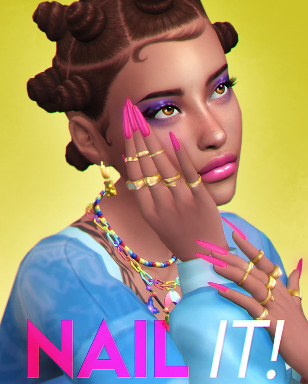 Скриншот мода Коллекция маникюра Nail It! Set 2